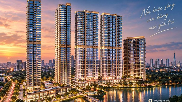 Phối cảnh dự án căn hộ Eaton Park, khu Đông TP.HCM