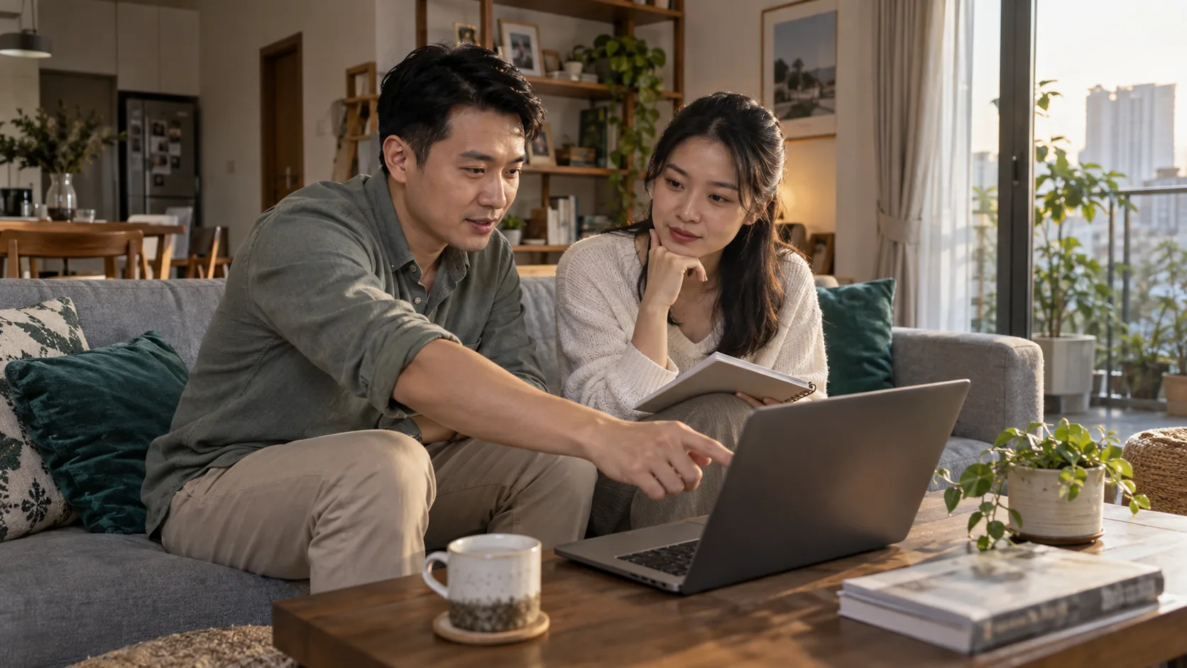 Vợ chồng tính toán lại khoản vay mua nhà sau khi hết lãi suất ưu đãi