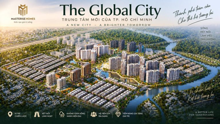 Phối cảnh khu đô thị The Global City, TP.HCM